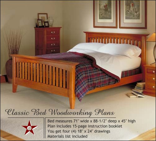 Free Woodworking Plans Bed