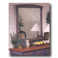 Country-Fresh Dresser Mirror Woodworking Plan